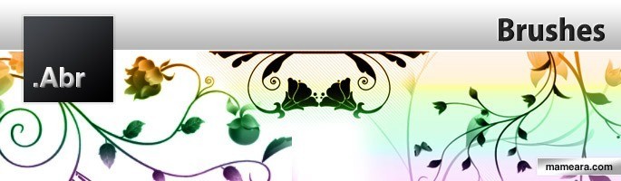 Free floral brushes for photoshop | mameara | Graphic and web design resources, and inspiration Brushes Free floral brushes for photoshop | mameara | Graphic and web design resources, and inspiration