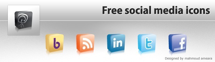 Free Icons - Social Media 3D Icon Pack