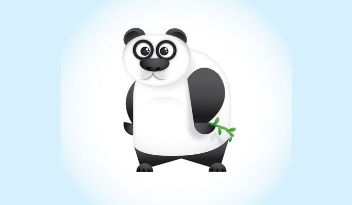 Vector Panda Character - Collection of useful illustrator tutorials