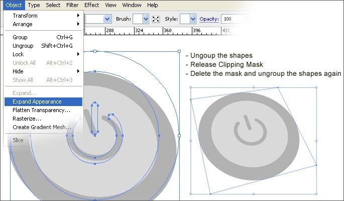 step10 - Shiny metal Icon Tutorials