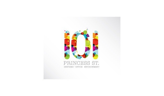 101 princess St - Inspiration Logo design