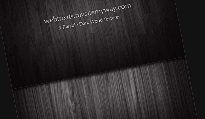 8 Tileable Dark Wood Textures - Clean Wood Textures for Designers