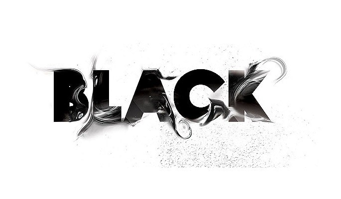 BLACK - Amazing and inspiring typography designs