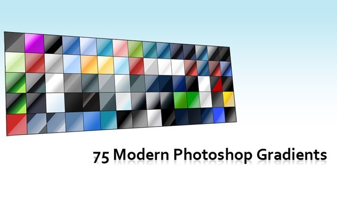 Free Photoshop Color Gradients Set - Free Gradients Color for Photoshop