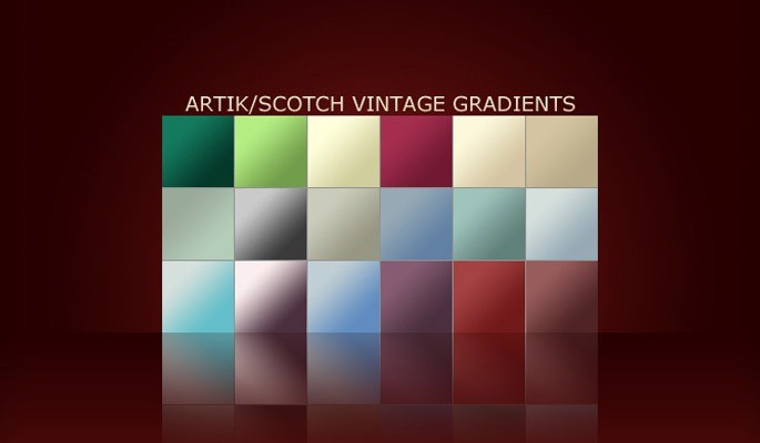 Vintage Gradients - Free Gradients Color for Photoshop