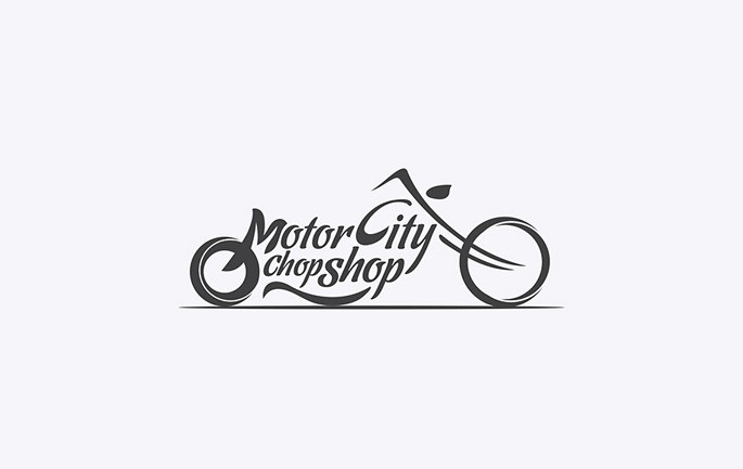 motor city chop shop - Inspiration Logo design