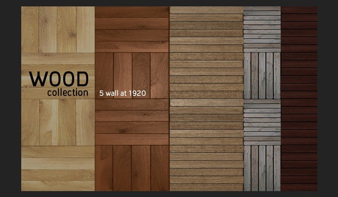 wood collection - Clean Wood Textures for Designers