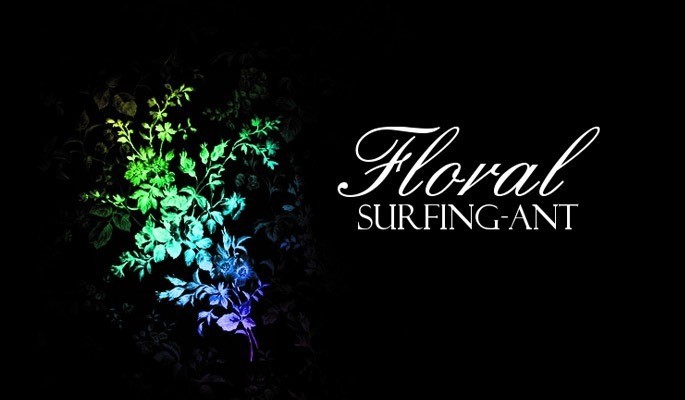 Floral Brushes surfing ant - Free floral brushes for photoshop