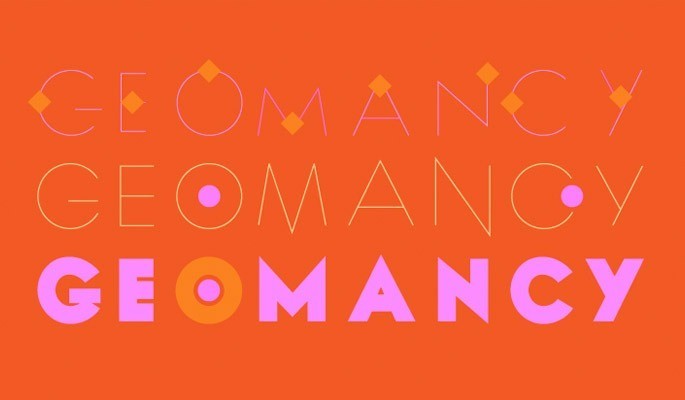 Geomancy Typefaces - 18 High quality free fonts for creative designs