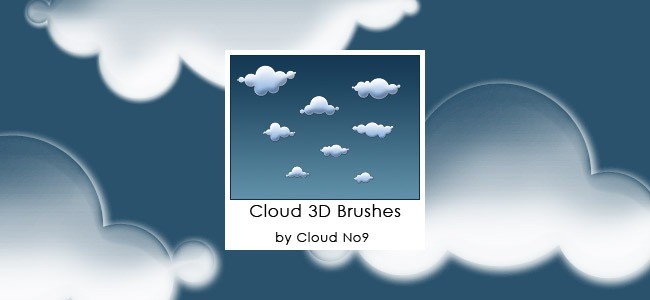 Cloud Brushes06 - 40+ Beautiful Photoshop Cloud Brushes
