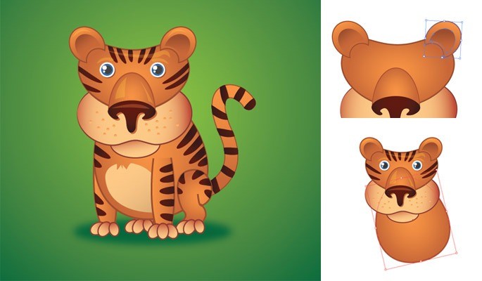 Cute Little Tiger - Another Collection of useful illustrator tutorials