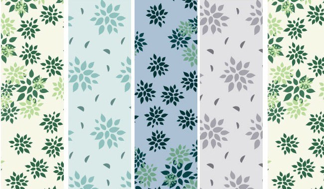 Grandmas Flowers - Collection of free Photoshop patterns