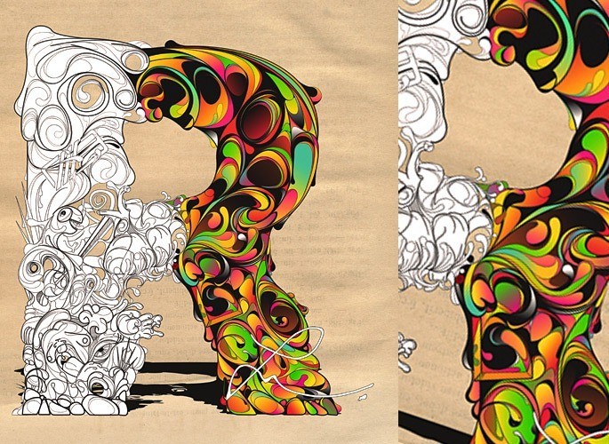 Le Grand Cirque Des Couleurs - 23 of Inspirational Typography