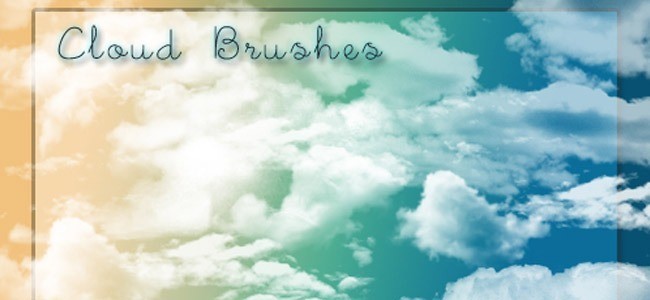 Real Cloud Brushes - 40+ Beautiful Photoshop Cloud Brushes