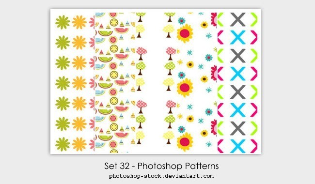 Set 32 Photoshop Patterns - Collection of free Photoshop patterns