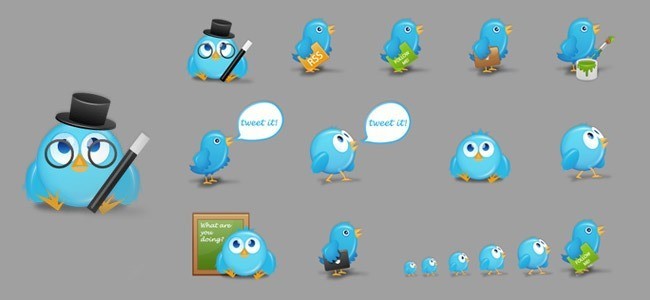 A Free Twitter Icon Set - Free High-Quality Icon Sets