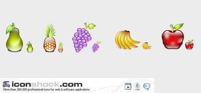 Delicious Fruits Icons - Free High-Quality Icon Sets