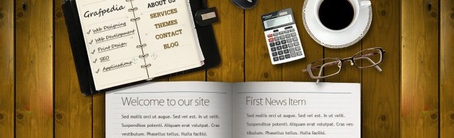 Design a realistic website layout in photoshop 650x198 - 21 Photoshop Web Design Layout Tutorials