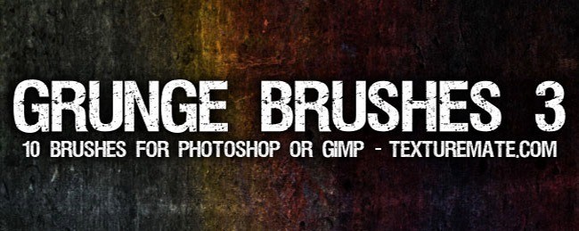 Grunge Brushes05 - 450+ Free Grunge Photoshop Brushes