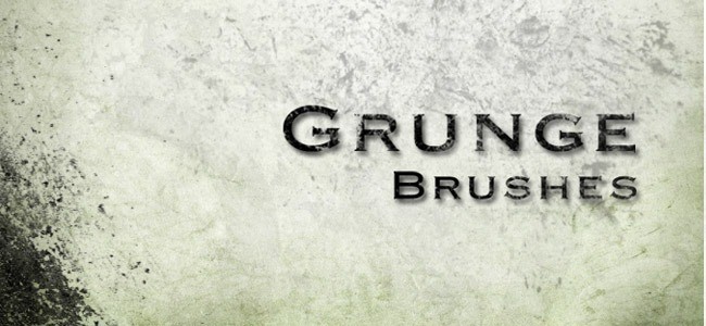 Grunge brushes03 - 450+ Free Grunge Photoshop Brushes