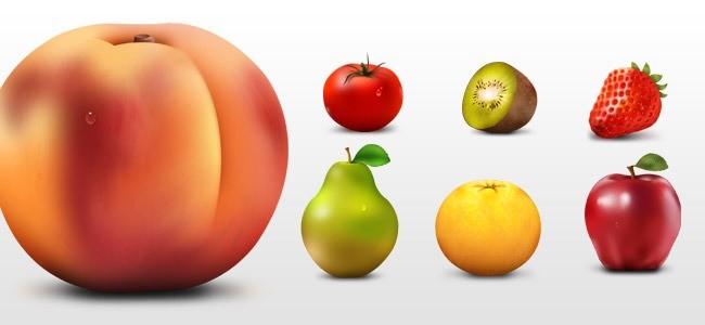 Paradise Fruit Icon Set - Free High-Quality Icon Sets