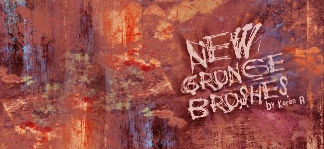 new set of grungy brushes - 450+ Free Grunge Photoshop Brushes