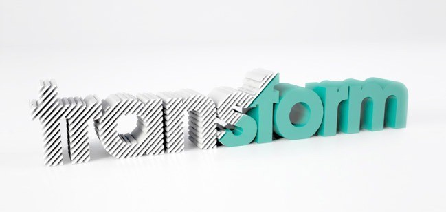 3D Type03 - 30 of Inspirational Typography Vol#03