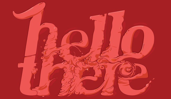 Hello There - 30 of Inspirational Typography Vol#03