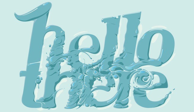 Hello There02 - 30 of Inspirational Typography Vol#03