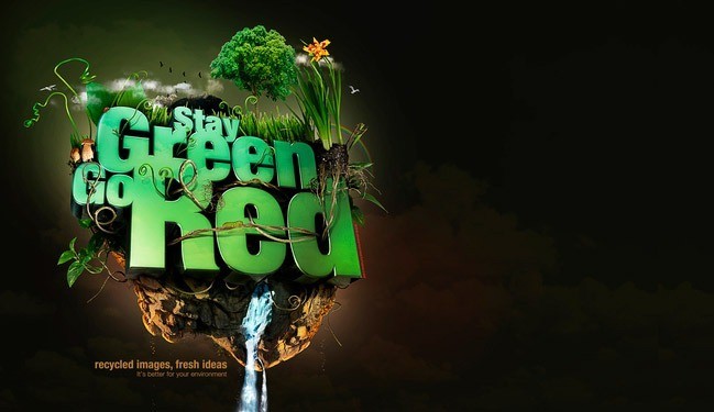 Stay Green - 30 of Inspirational Typography Vol#03