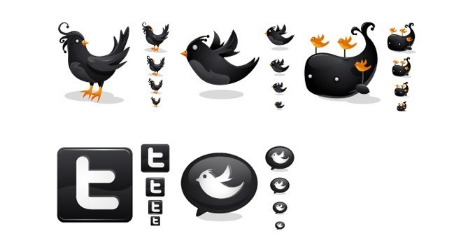 twitter04 - Twitter Icons and Buttons Collection For Your Next Design