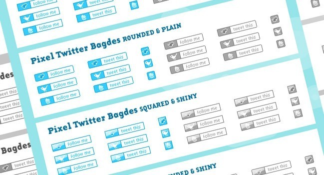 twitter06 - Twitter Icons and Buttons Collection For Your Next Design