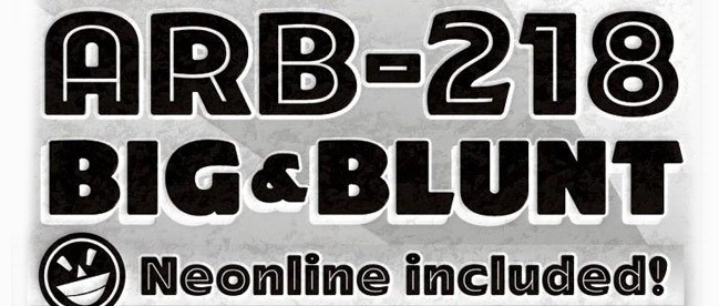 ARB 218 Big Blunt - 25+ Free Heavy Bold Fonts