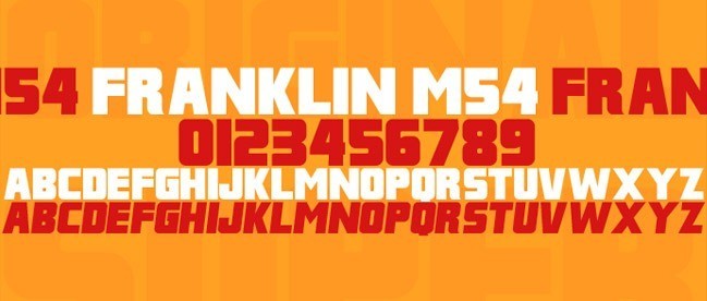 Franklin - 25+ Free Heavy Bold Fonts