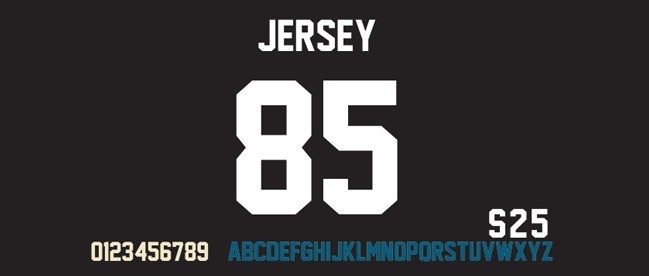 Jersey - 25+ Free Heavy Bold Fonts