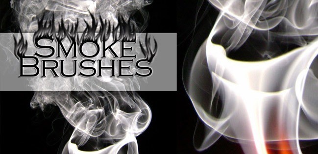 smoke brushes 06 - Free Photoshop Smoke Brushes - 180+ Awesome Brushes