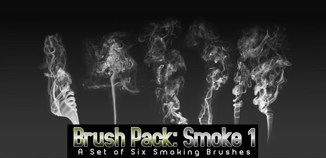 smoke brushes 12 - Free Photoshop Smoke Brushes - 180+ Awesome Brushes