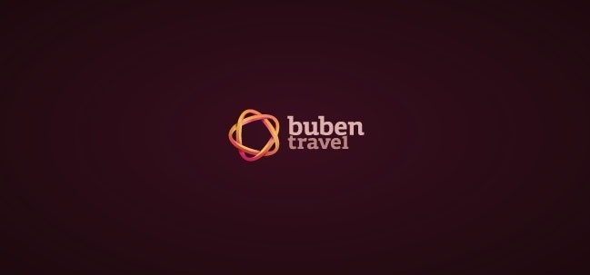 0011 http   creattica.com logos buben travel 51924 - Inspiration logo designs #5