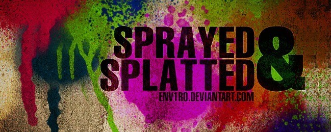 SprayPaintBrush 04 - 100+ Free Spray and Splatter Paint Photoshop Brushes