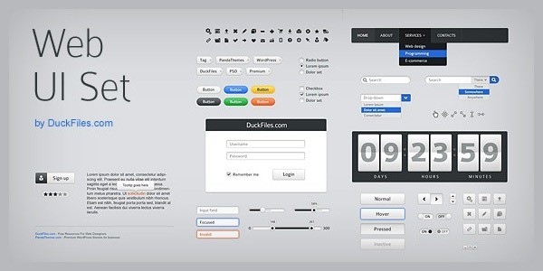 user interface elements