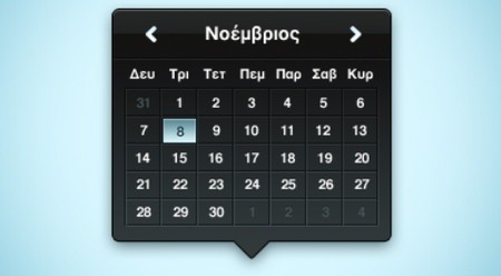 164 - 30+ FREE Pop-up date Calendar PSDs