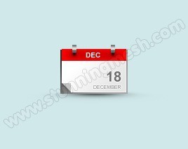 blog calendar icon design in photoshop fina result - Lets design Blog Calendar Icon in Photoshop