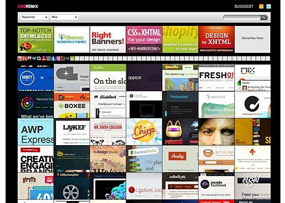CSS Remix - 25+ Best CSS Web Design Galleries