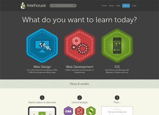 html5 Team Tree House - Fresh Inspirational Set of HTML5 Websites