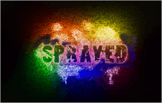image040 - Photoshop Tricks: Grunge Colourful Spray Paint Text Effect