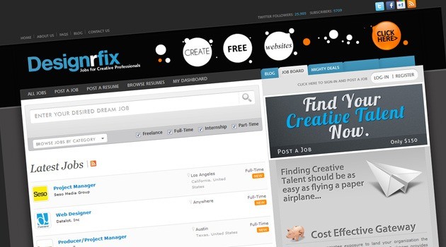 job board image 1 - Design Jobs For Creative Professionals