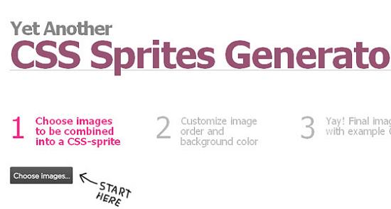 css sprite genertor 1 - Best Resources of CSS Sprites Generator