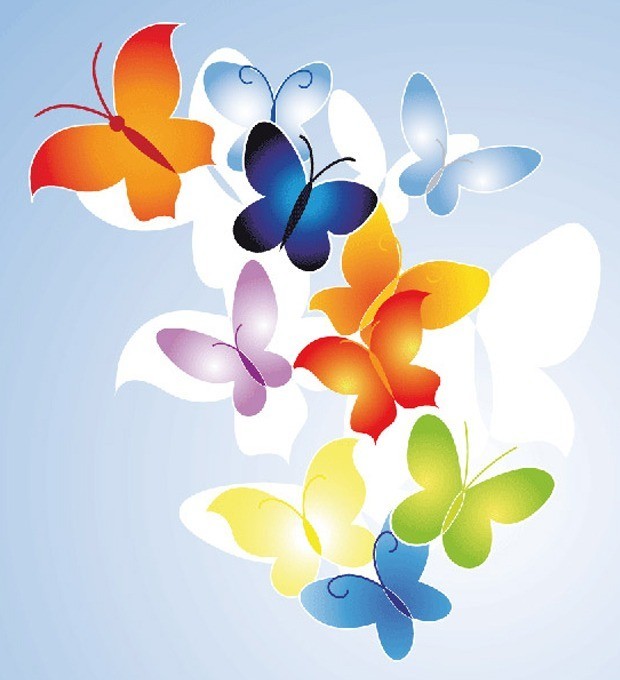 butterfly large vectorgab - Fashion Butterfly Pattern Vector