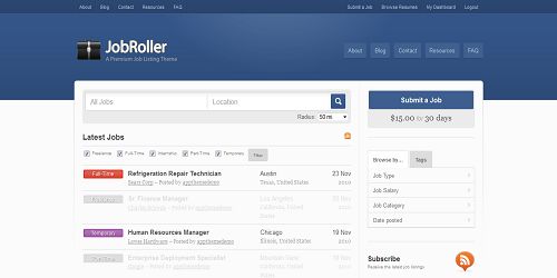 jobroller job board wordpress theme - Create a Professional Job Board Using WordPress