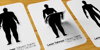 levin tahmaz - 30 Creative business card designs
